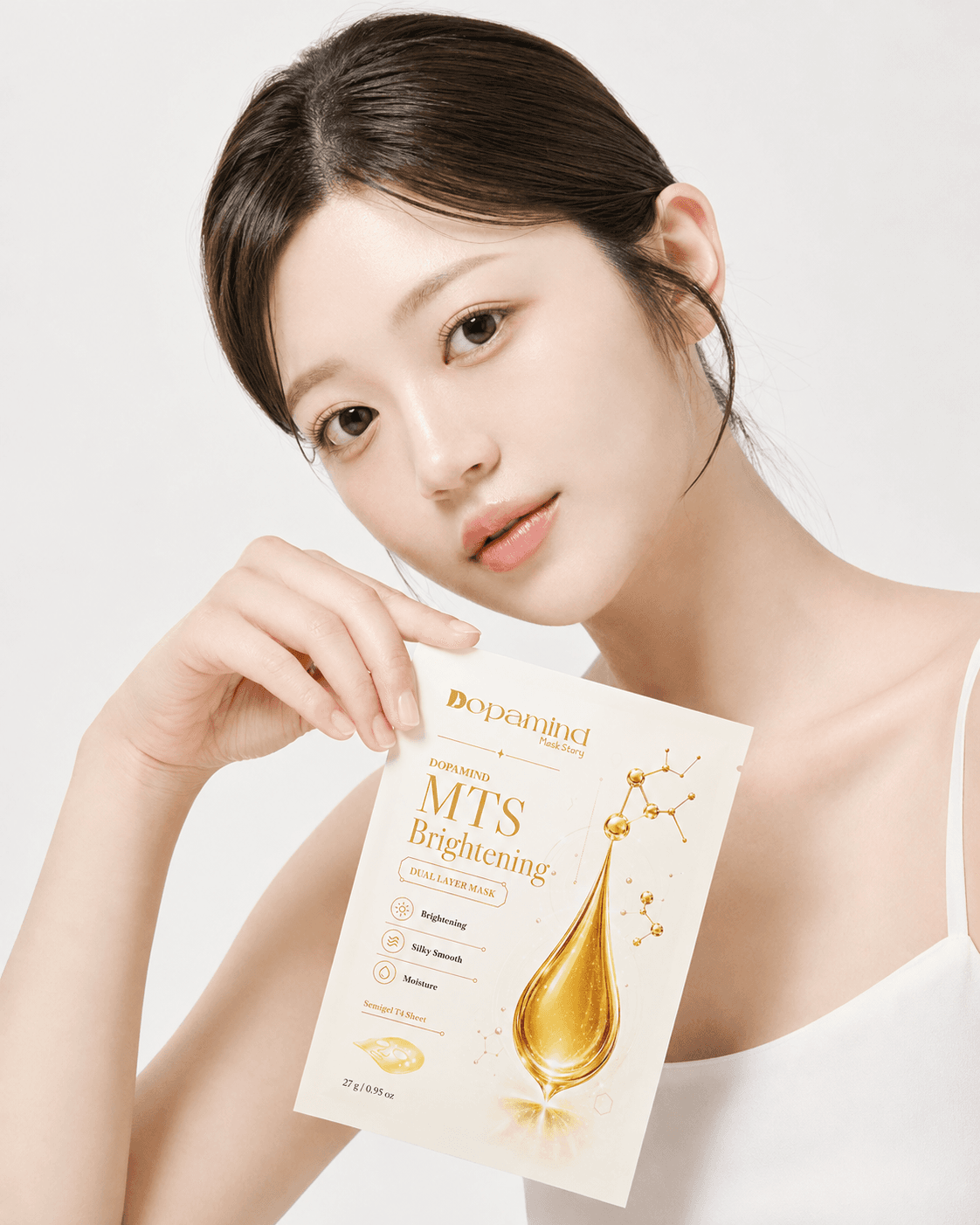 Trải nghiệm mặt nạ Dopamind Mask Story cho trạng thái Rạng Rỡ